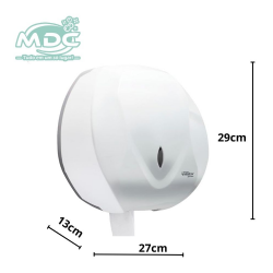 PORTA PAPEL HIGIENICO BRANCO DISPENSER ROLAO VELOX - PREMISSE
