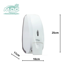 DISPENSER SABONETE 800ML BRANCA ESPUMA DISPENSER SEM RESERVATORIO VELOX - PREMISSE