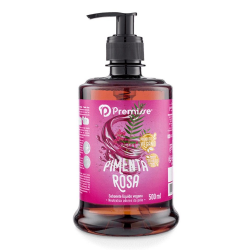 SABONETE VEGANO 500ML PIMENTA ROSA - PREMISSE