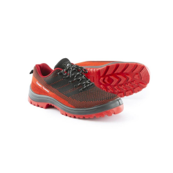 SAPATO DE SEGURANCA  N - 41  VERMELHO ANTI DERRAPANTE SEM BIQUEIRA  C.A. 38976 - SS