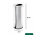 LIXEIRA 16L INOX COM TAMPA MEIA LUA A59D20CM - BRINOX