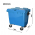 CONTENTOR 1000L AMARELO A129L138P104CM COM 4 RODAS E SEM PEDAL - JSN