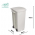 LIXEIRA 100L BRANCA COM PEDAL E RODAS COM CESTO COLETOR - PERFECT