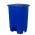 LIXEIRA 50L AZUL COM PEDAL A60L41P40CM CESTO COLETOR - PERFECT